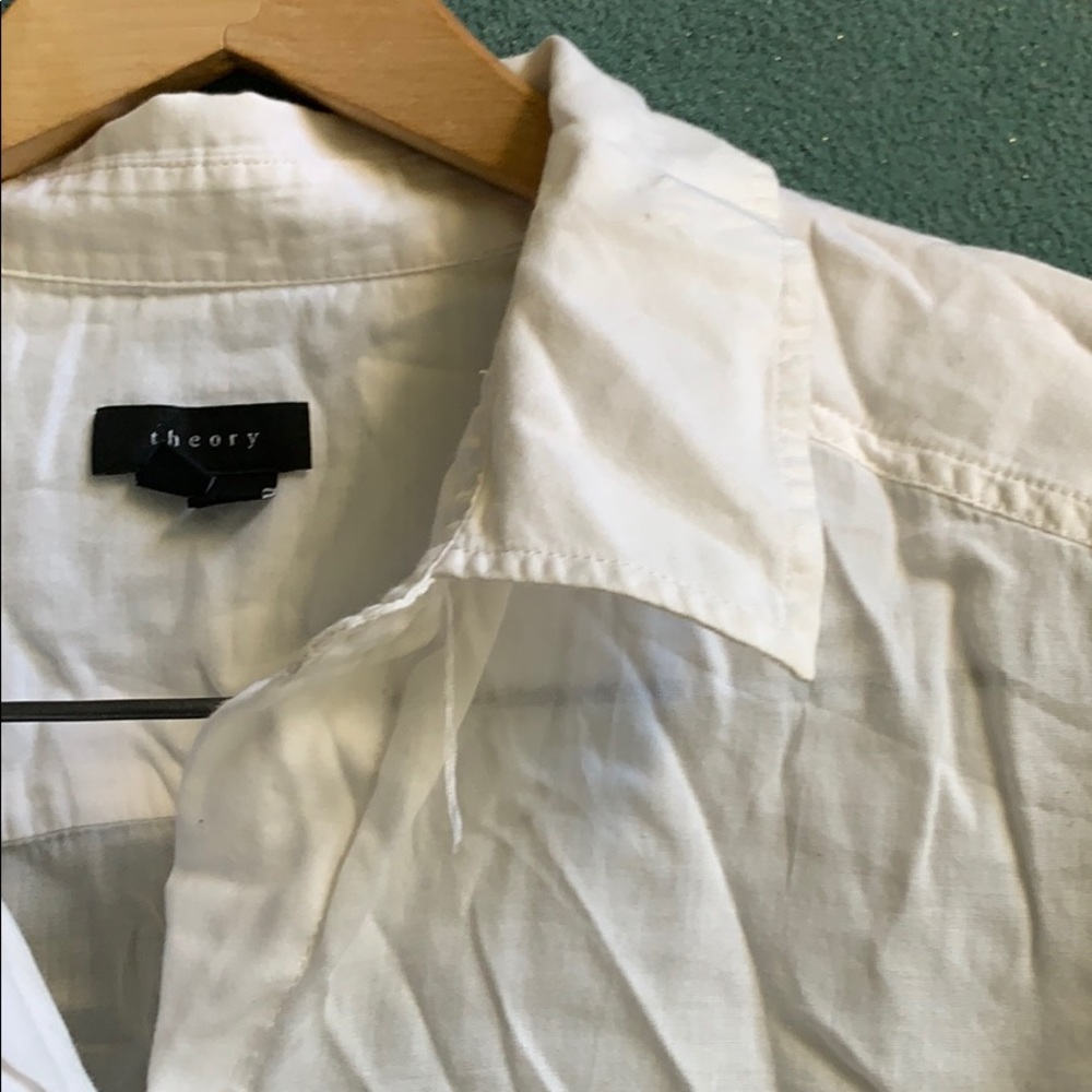 Theory Button Down Top - image 2